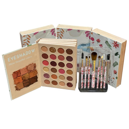 4 in 1 eyeshadow palette with free Brush Gift