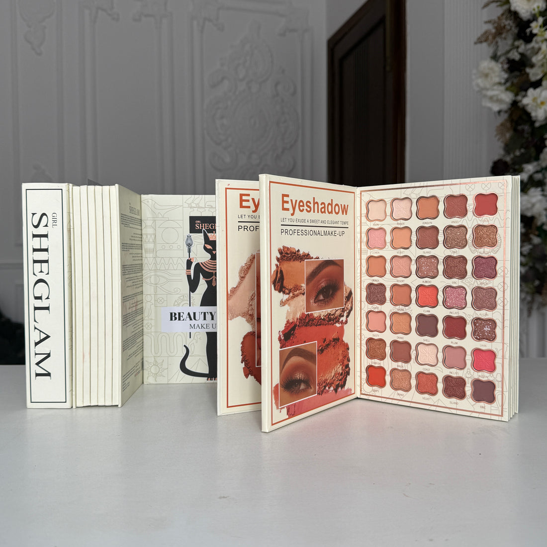 SHEGLAM 6 in One Makeup Book Palette 6 Fold