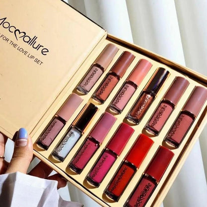 Azadi Offer sale Matte Lip Gloss Set ( Pack of 12 ) Allow to open پارسل کھول کر چک کرے اس کے بعد پیمنٹ ادا کرے